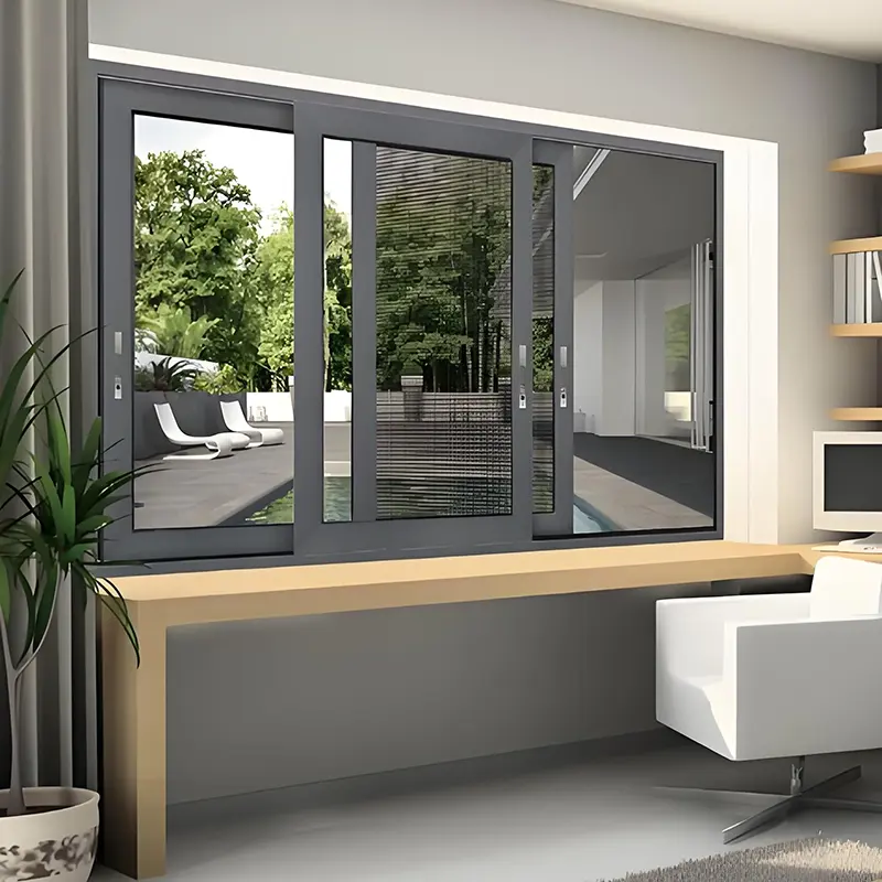 Proses pembuatan jendela paduan aluminium