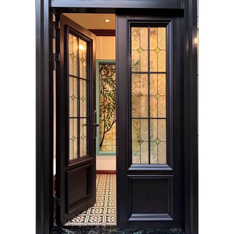 Pintu Desain Artistik Paduan Aluminium