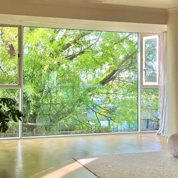 Jendela Lantai ke Langit-Langit Paduan Aluminium