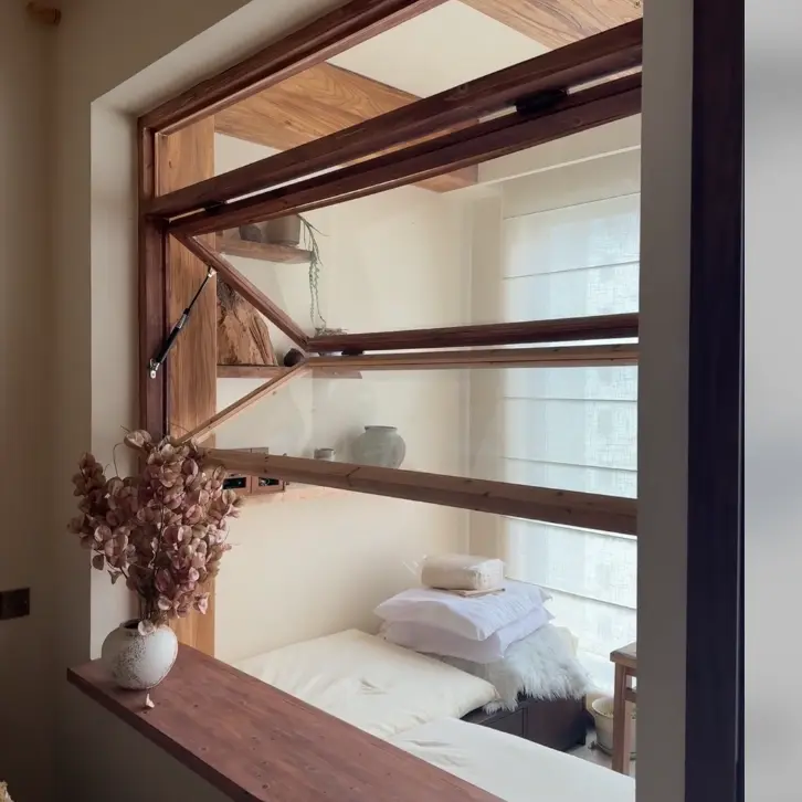 Jendela Berengsel Atas Paduan Aluminium