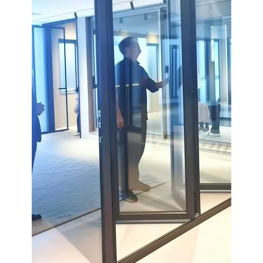Pintu Aluminium Angkat dan Geser Listrik